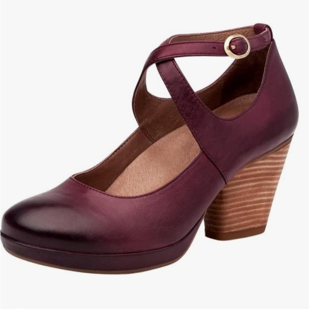 Dansko Women’s Minette pumps, wine, nubuck 40 M EU